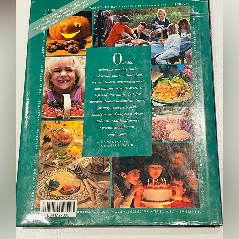 Canadian Living Family Cookbook hardcover - Picture 2 of 3